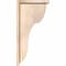 Ekena Millwork Carmel Smooth Corbel w/Backplate, Douglas Fir, 5 1/2"W x 12"D x 24"H COR06X12X24CAR01SDF - alternate 2